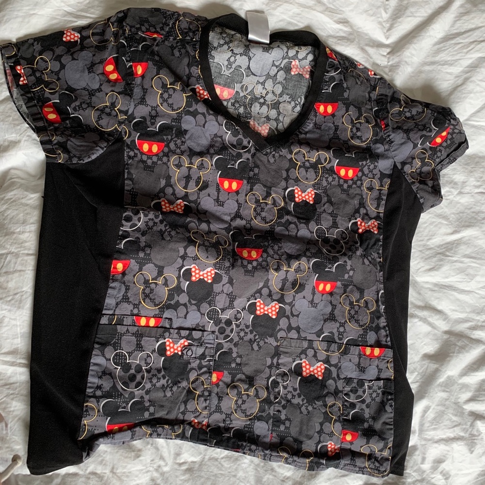 disney scrub top
